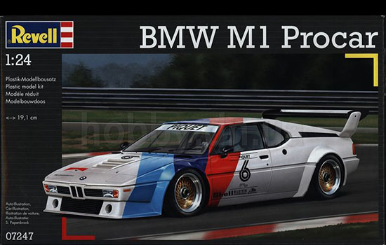 Revell 1/24 BMW M1 Procar Plastic Model Kit
